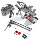 Pedal traseiro preto para Honda CBR600RR ABS 2009-2015 2014 genérico