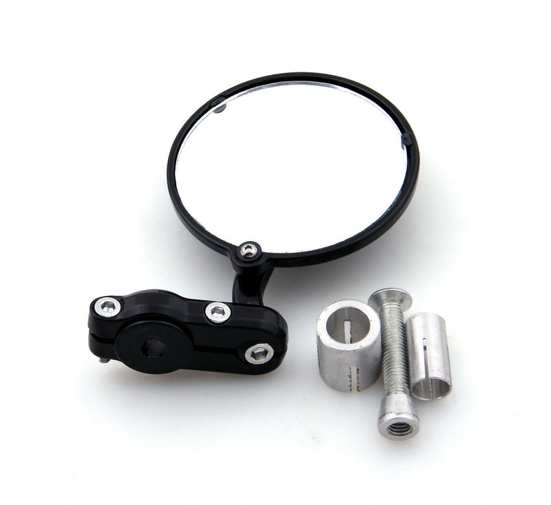 Universal Motorcycle Bike 1'' Bar End Bakre sidespeil Cafe Racer Generisk