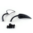 Spegel teardrop krom lämplig för Honda Suzuki Kawasaki Victory Harley Generic