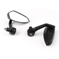 Universal Motorcycle Motorbike 7/8 22mm Handle Bar End Rear Side View Mirror