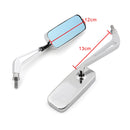 Universal 8mm 10mm Motorcykel Backspegel Sidospegel för Harley Generic