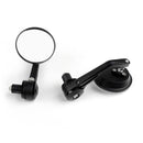 1 Paar CNC Motorrad 3 Runder Seitenspiegel 7/8 Lenkerende für Cafe Racer Generic