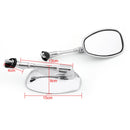 10mm lusterko wsteczne motocykla dla Suzuki GSF250 Bandit 250/400/600 SV1000 Generic