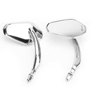 Motocicleta com espelho retrovisor diamante adequado para Harley Cruiser Touring Generic