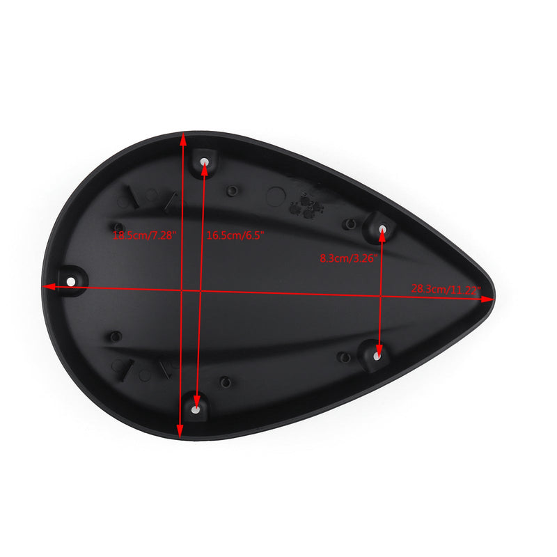 Cubierta de filtro de aire negro para Honda Shadow Aero Spirit VT750 C C2 RS 04-17 genérico