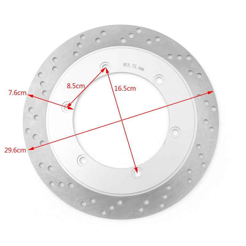 Bremseskive foran for Honda NV400 DC1/DC2 CB500 NT650 NT700 CB750 FR/VT750 Generisk