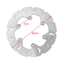 Bromsskiva fram till Suzuki AN250 K1/K2 01-02 AN400 W/X/Y Kawasaki SC250 Generic