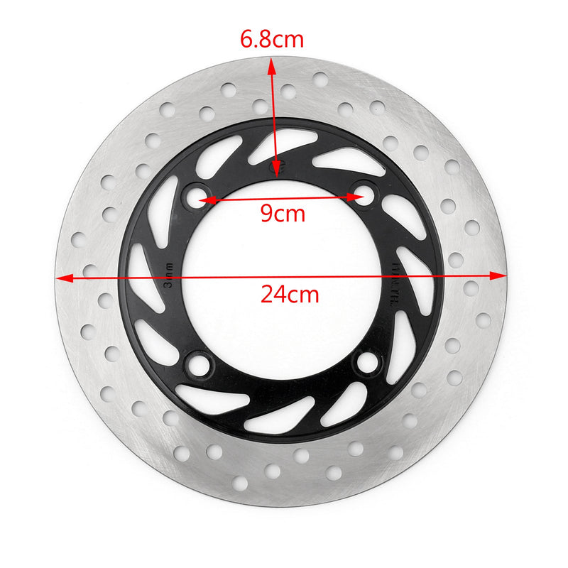 Tarcza hamulcowa przednia do Honda CB250 N/T/W/X/Y/1/4 (CB Two Fifty) 1992-2005 Generic