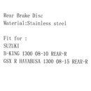 Bremsscheibe hinten rund Suzuki GSXR 1300 Hayabusa 2008-15 B-KING 1300 08-10 Generic