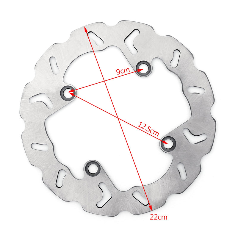 Bremseskive bak for Honda CB 250 FES 250 CB 400 CB500 CB750 CB 900 NSS250 Generisk