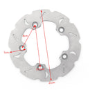 Disco de freno trasero para Suzuki AN 250 K1/K2 AN400 X/Y/K1/K2 Kawasaki SC250 Generic
