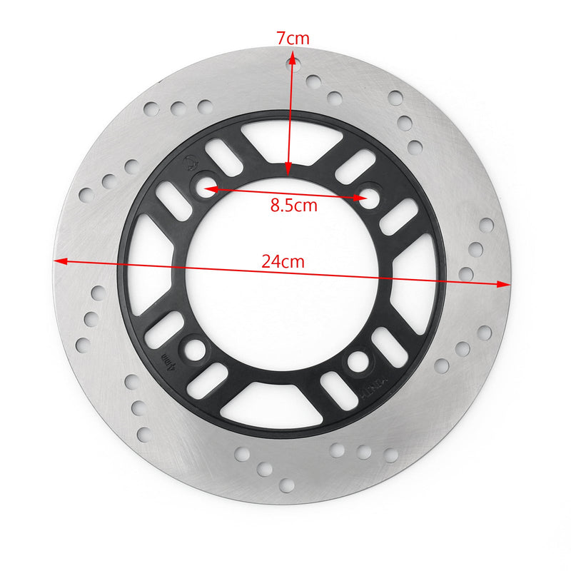 Bakre bromsskiva till Kawasaki ZXR400 89-04 ZR400 Zephyr 97-01 ZZR600 93-07 Generic