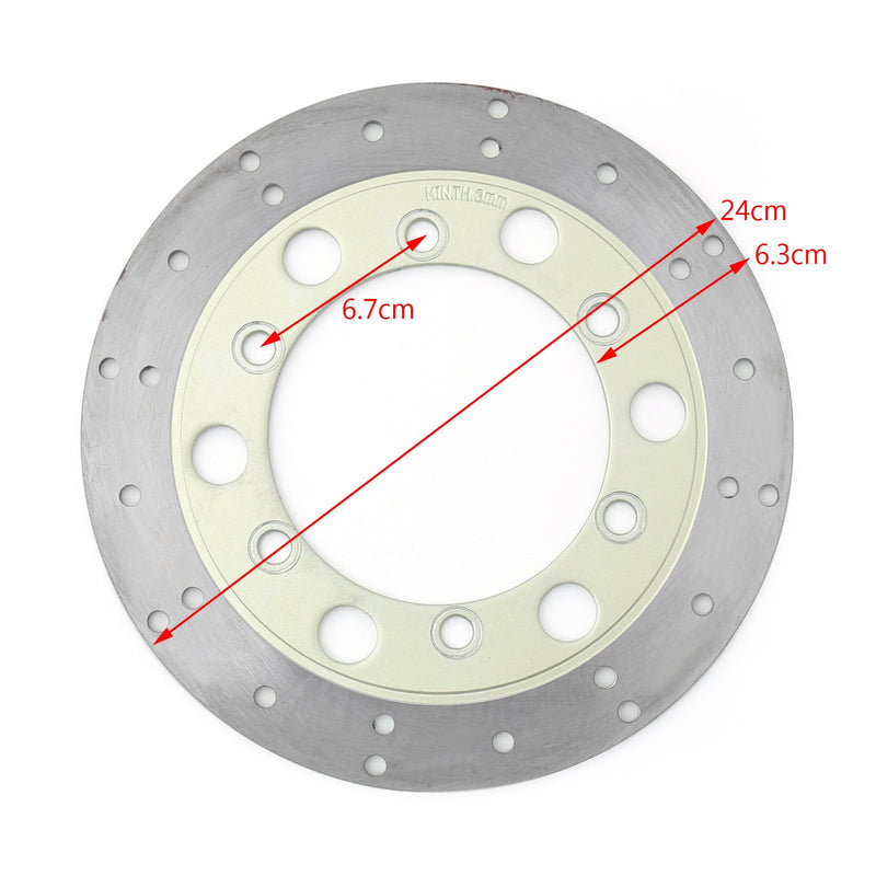 Bremseskive bak for Honda CA125 S/T/V CA250 VT125 CX C1-C4 CMX250 Rebel Generic