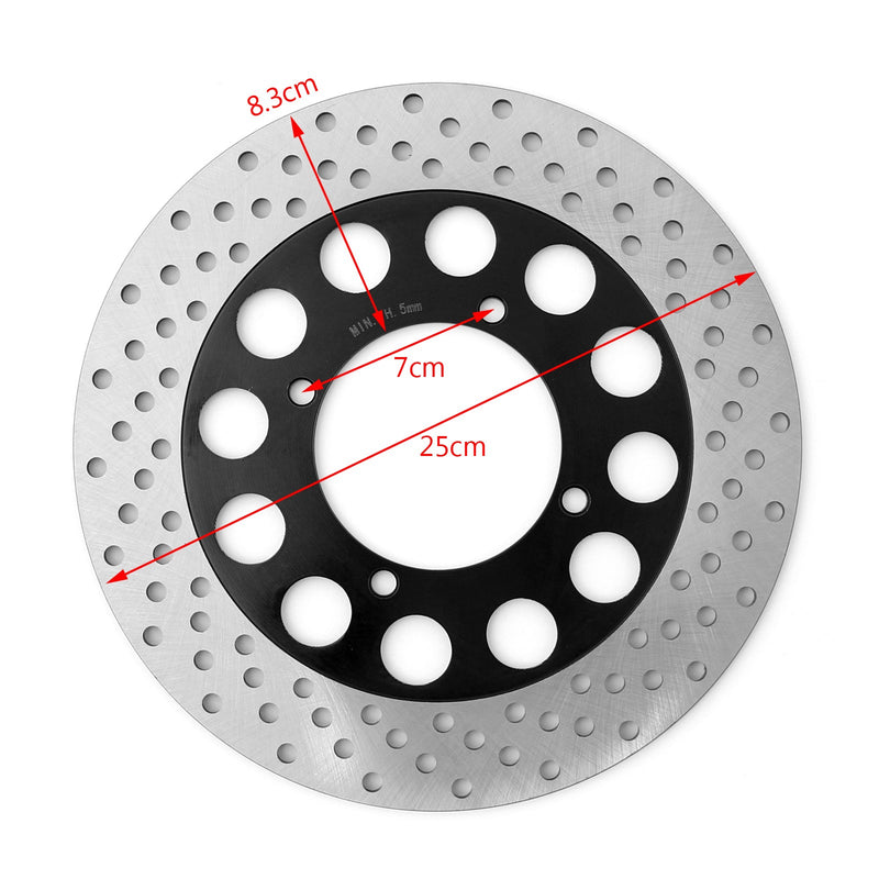 Tylna tarcza hamulcowa do Suzuki GSF250 GSX250 GSF400 GSX400 GS500 GSX600 GSX750 Generic