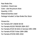 Bremsscheibe hinten für Yamaha XG250 TRICKER 04-17 XTZ250 05-2018 XT225 XT250 Generic