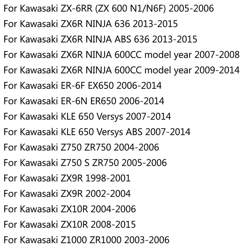 Takajarrulevy Kawasaki ZX 6R NINJA 636 ABS ER-6F ER-6N Z750 Generic