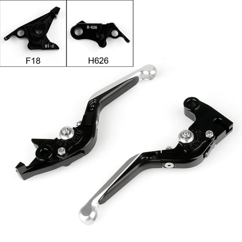 Manetas de embrague de freno extensibles plegables ajustables para Honda CBR CB VTX1300 NC700 Generic