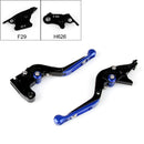 Einstellbare klappbare ausziehbare Bremskupplungshebel für Honda CBR929RR 2000-2001 Generic
