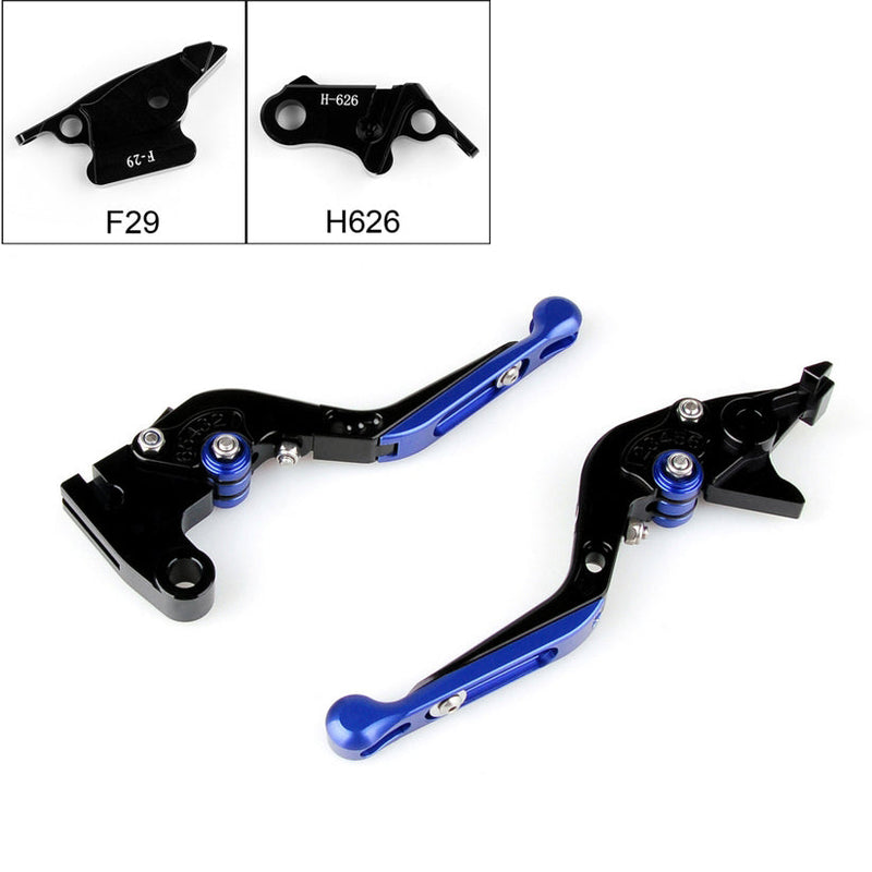 Justerbare sammenleggbare uttrekkbare bremseklutchspaker for Honda CBR929RR 2000-2001 Generisk