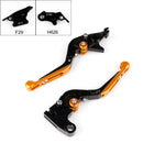 Einstellbare klappbare ausziehbare Bremskupplungshebel für Honda CBR929RR 2000-2001 Generic