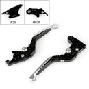 Einstellbare klappbare ausziehbare Bremskupplungshebel für Honda CBR929RR 2000-2001 Generic