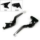 Manetas de embrague de freno extensibles plegables ajustables para Kawasaki Z750 07-12 Z800 Generic