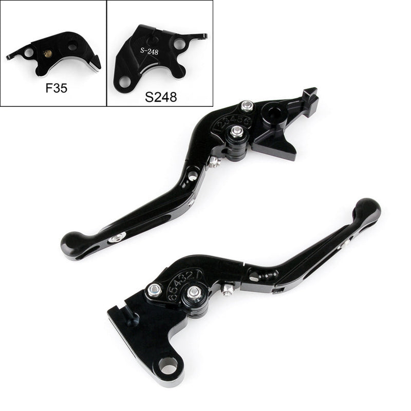 Adjustable Folding Extendable Brake Clutch Levers For Suzuki GSXR 6 75