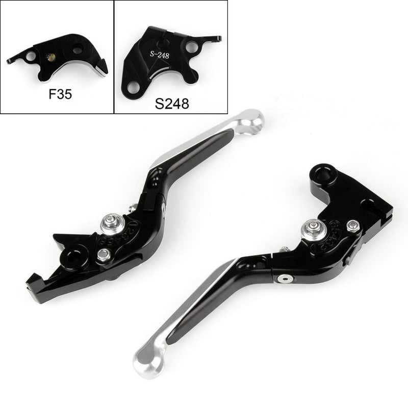 Manetas de embrague de freno extensibles plegables ajustables para Suzuki GSXR 600 750 Generic