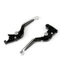 Alavancas de embreagem de freio extensíveis dobráveis ​​ajustáveis ​​para Yamaha YZF R1 1999-2001 genérico