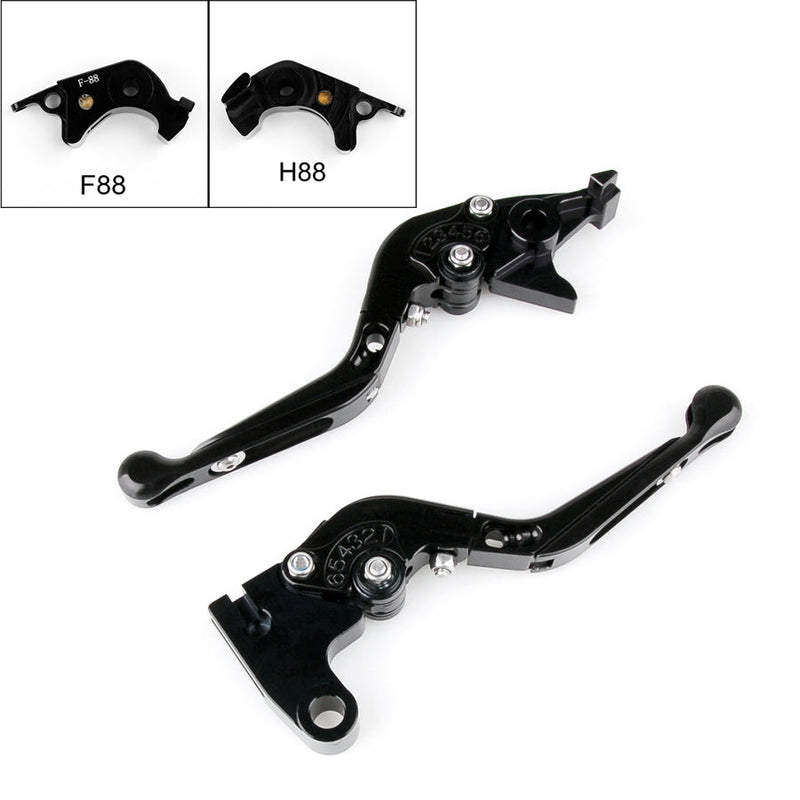 Adjustable Folding Extendable Brake Clutch Levers For Kawasaki ZX ZZR GTR