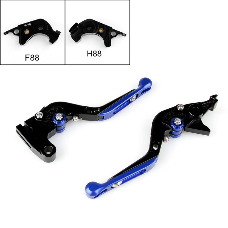 Adjustable Folding Extendable Brake Clutch Levers For Kawasaki ZX ZZR GTR