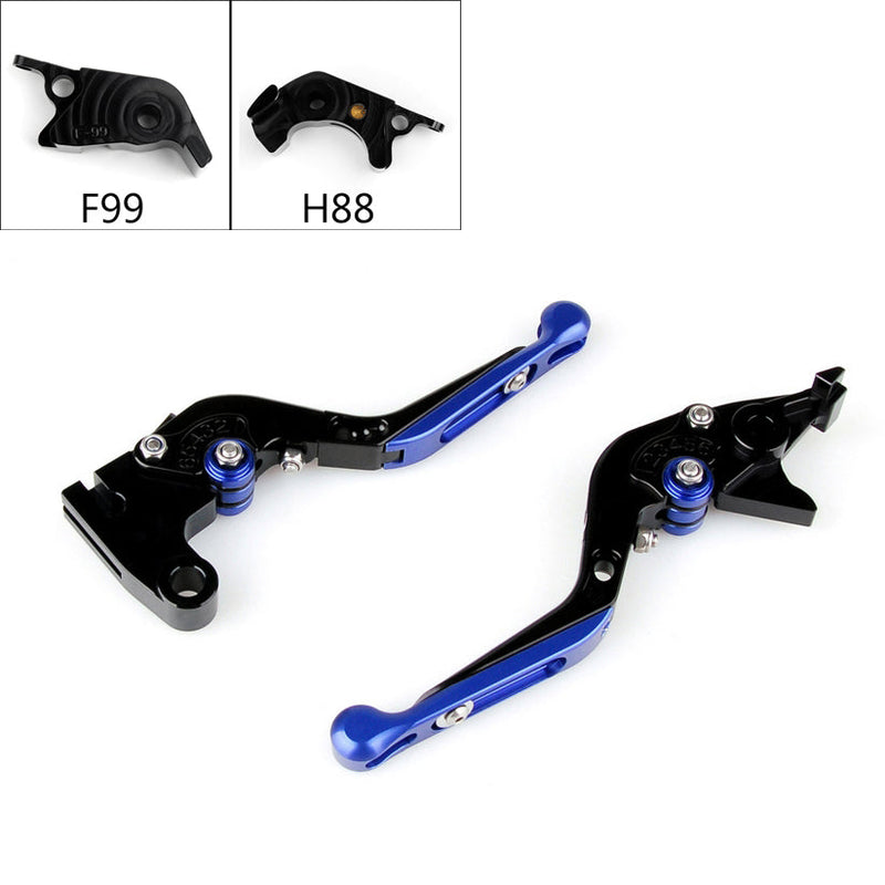 Adjustable Folding Extendable Brake Clutch Levers For Kawasaki ZZRZX14