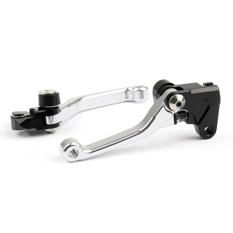 CNC Dirt Bike Pivot Brake Kupplungshebel für Yamaha WR250F/450F 2005-2013 2006 Generic