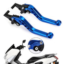 Izquierda&amp;Maneta de freno y embrague derecha de aluminio para motocicleta NMAX 125/155 2015-2018 (Genérica)