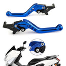 Izquierda&amp;Maneta de freno y embrague derecha de aluminio para motocicleta NMAX 125/155 2015-2018 (Genérica)