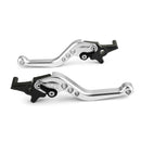 Izquierda&amp;Maneta de freno y embrague derecha de aluminio para motocicleta NMAX 125/155 2015-2018 (Genérica)