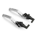 Izquierda&amp;Maneta de freno y embrague derecha de aluminio para motocicleta NMAX 125/155 2015-2018 (Genérica)