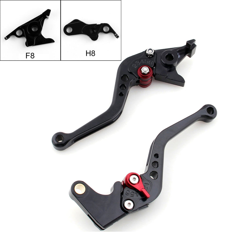 Alavancas de embreagem de freio curto para Hyosung GT250R 2006-2010 GT650R 2006-2009 genérico