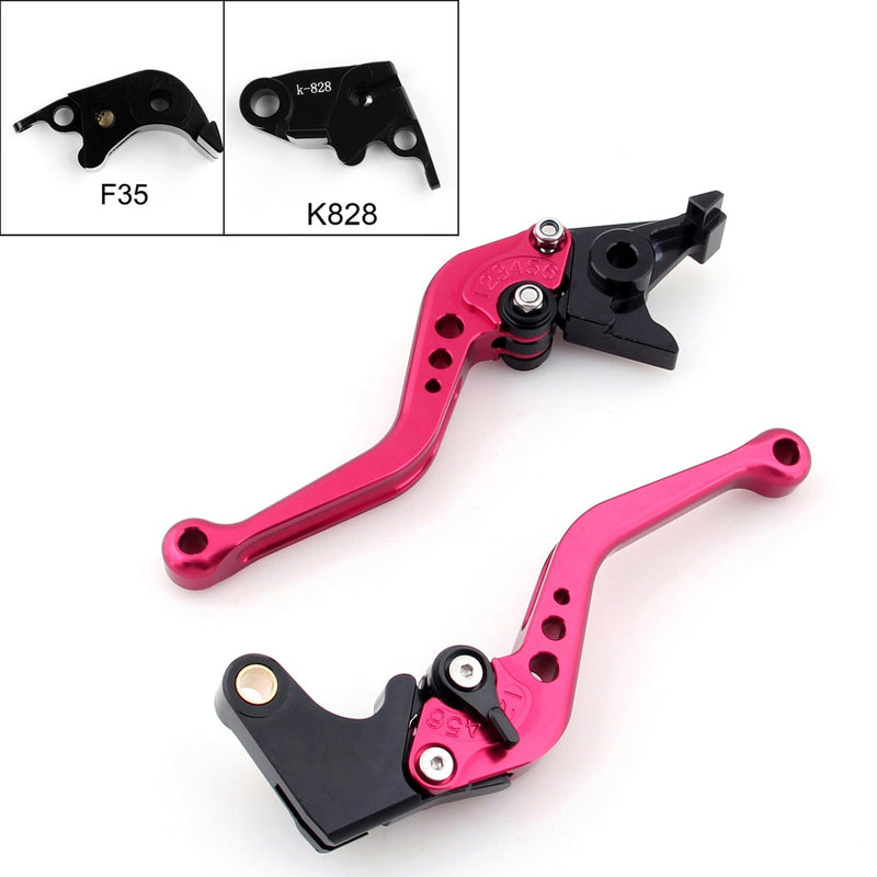 Alavancas de embreagem de freio curto para Kawasaki ZX636R / ZX6RR 2005-2006 Generic