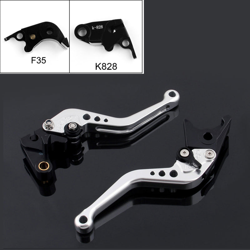 Alavancas de embreagem de freio curto para Kawasaki ZX636R / ZX6RR 2005-2006 Generic