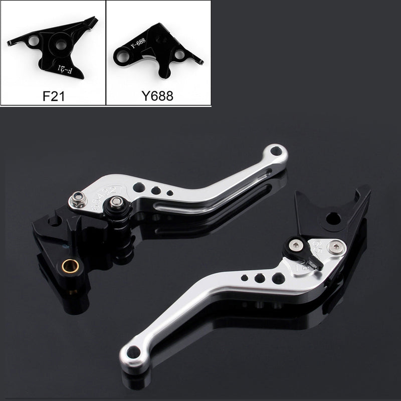 Alavancas de embreagem de freio curto para Yamaha YZF 1000 R1 1999-2001 2000 genérico