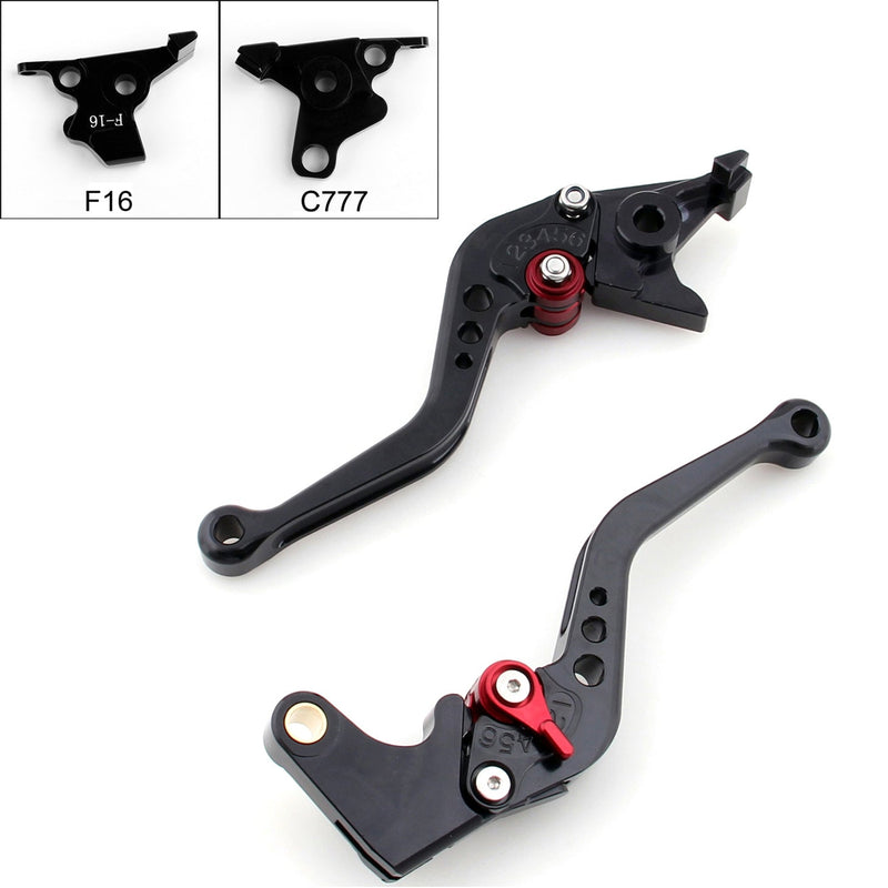 Short Brake Clutch Levers For Yamaha FJR XJR 13 24-213 SUPERTENERE 12-14