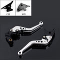 Korta bromskopplingsspakar lämpliga för Kawasaki NINJA 250R 2008-2012 2009 2010 1011 Generic