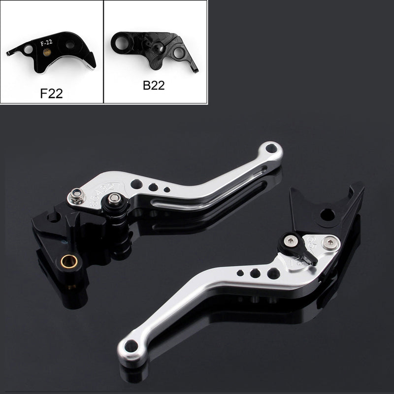 Palancas de embrague de freno cortas adecuadas para BMW S1000 RR 2010-2014 2013 2012 Genérico