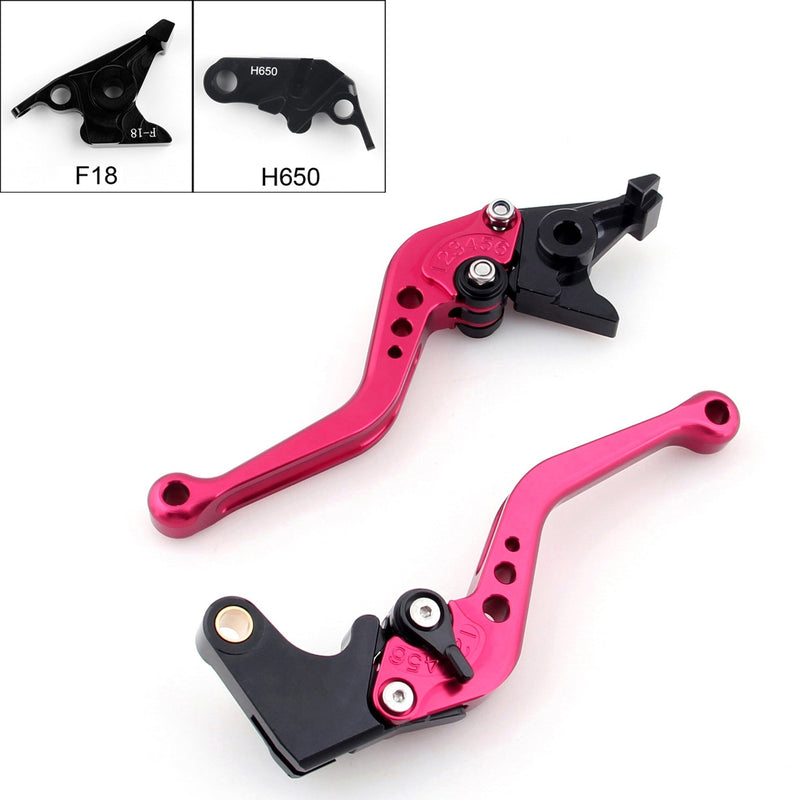 Palancas de embrague de freno cortas para Honda CBR650F/CB650F 2014-2015 (F-18/H-650) Genérico