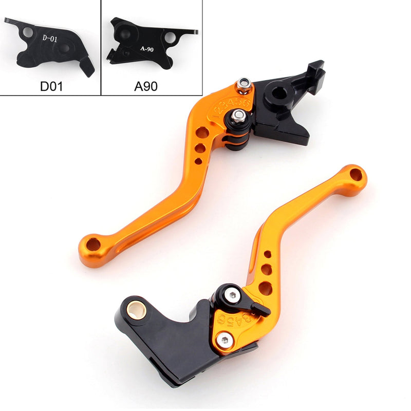 Alavancas de embreagem de freio curtas para KTM 1190 Adventure/R 2013-2016 2015 Generic