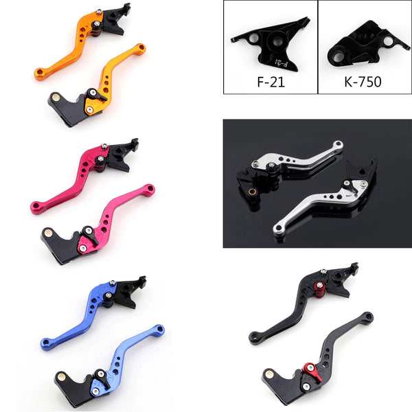 Short Brake Clutch Levers For Kawasaki NINJA 650R/ER-6F Z900 Z650 2017 VERSYS