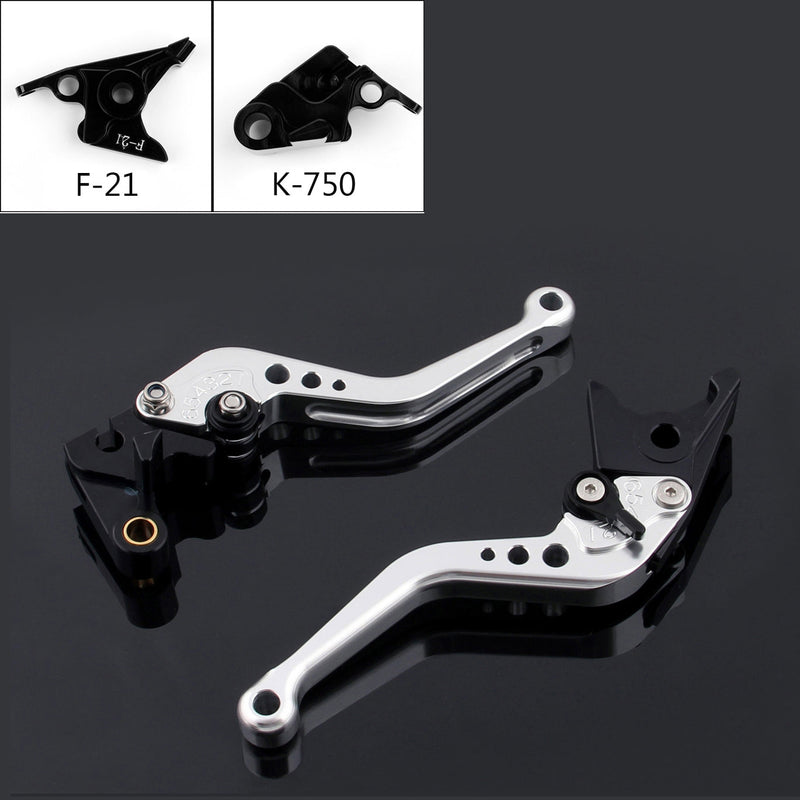 Alavancas de embreagem de freio curto para Kawasaki NINJA 650R/ER-6F Z900 Z650 2017 VERSYS genérico