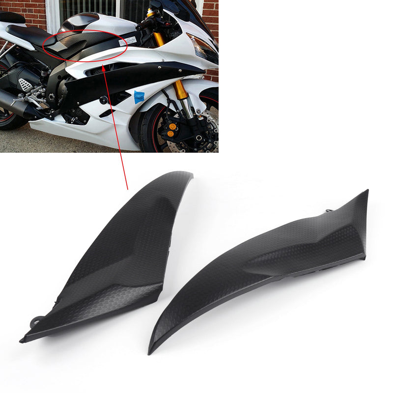 Tankside kåpepanel gasstankdeksel for Yamaha 2006 2007 YZF R6 2006-2007