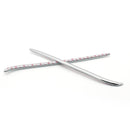 Goldwing Chrome Locking Eyebrow Trim Fit Honda GL1800 2001-2011